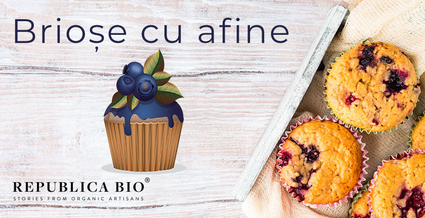 Brioșe cu afine